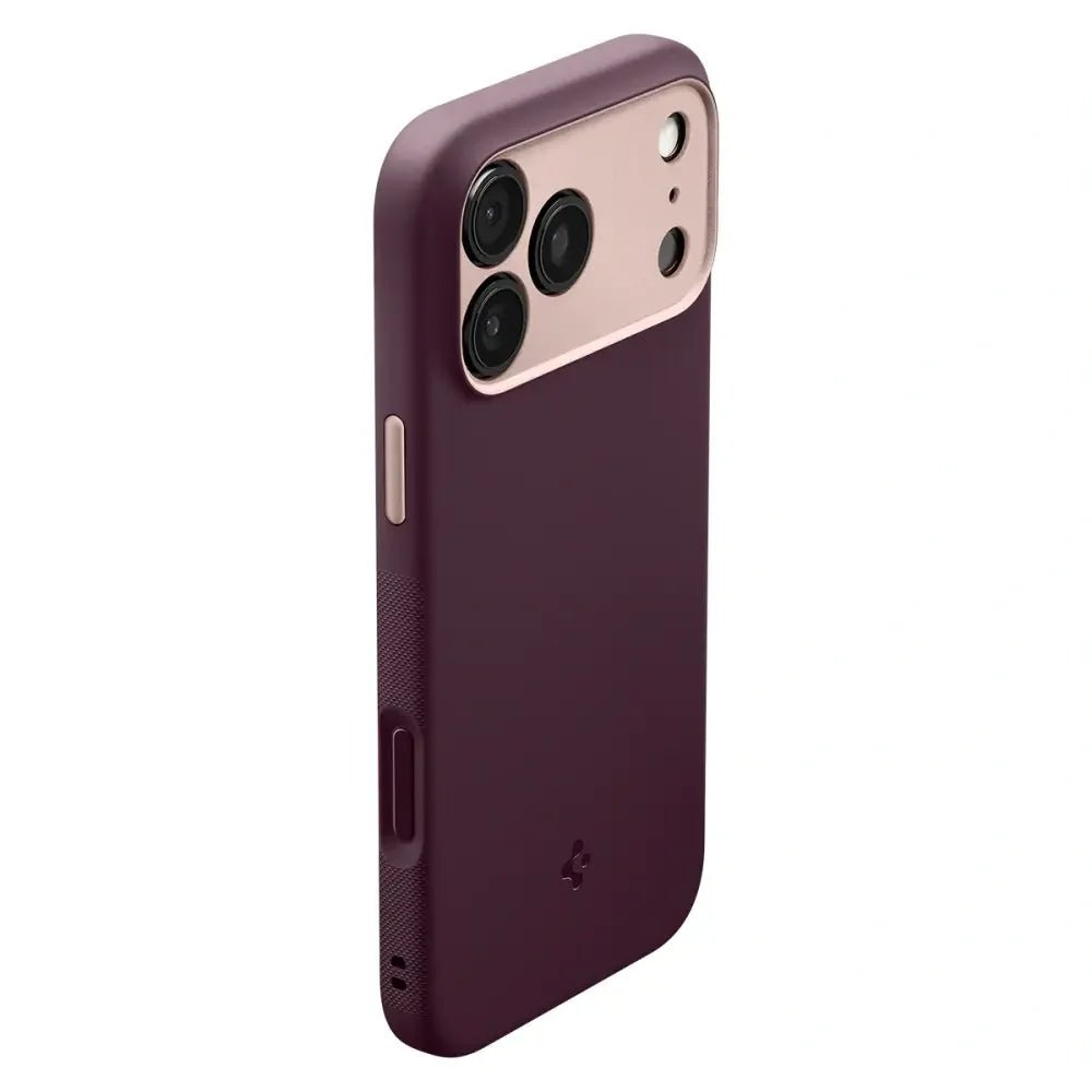 Spigen iPhone 17 Pro Max - Nano Pop Mag - Θήκη Σιλικόνης με MagSafe - Burgundy Bean