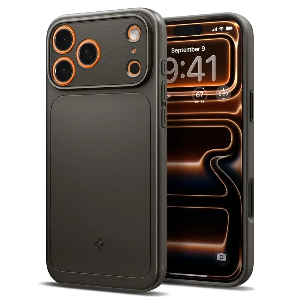 Spigen iPhone 17 Pro Max - Thin Fit Mag - Σκληρή Θήκη με MagSafe - Gunmetal