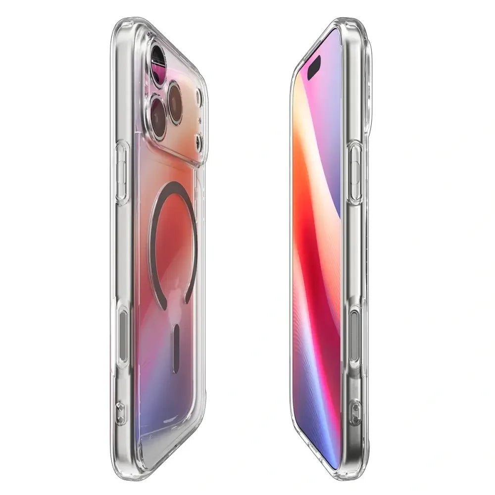 Spigen iPhone 17 Pro Max - Ultra Hybrid Mag - Σκληρή Θήκη με Πλαίσιο Σιλικόνης Και MagSafe - Clear / Graphite
