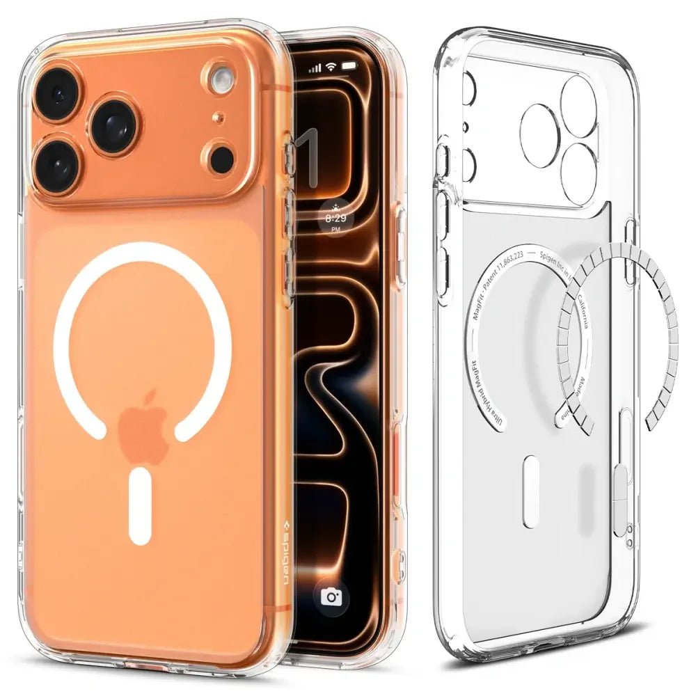 Spigen iPhone 17 Pro Max - Ultra Hybrid Mag - Σκληρή Θήκη με Πλαίσιο Σιλικόνης Και MagSafe - Frost White