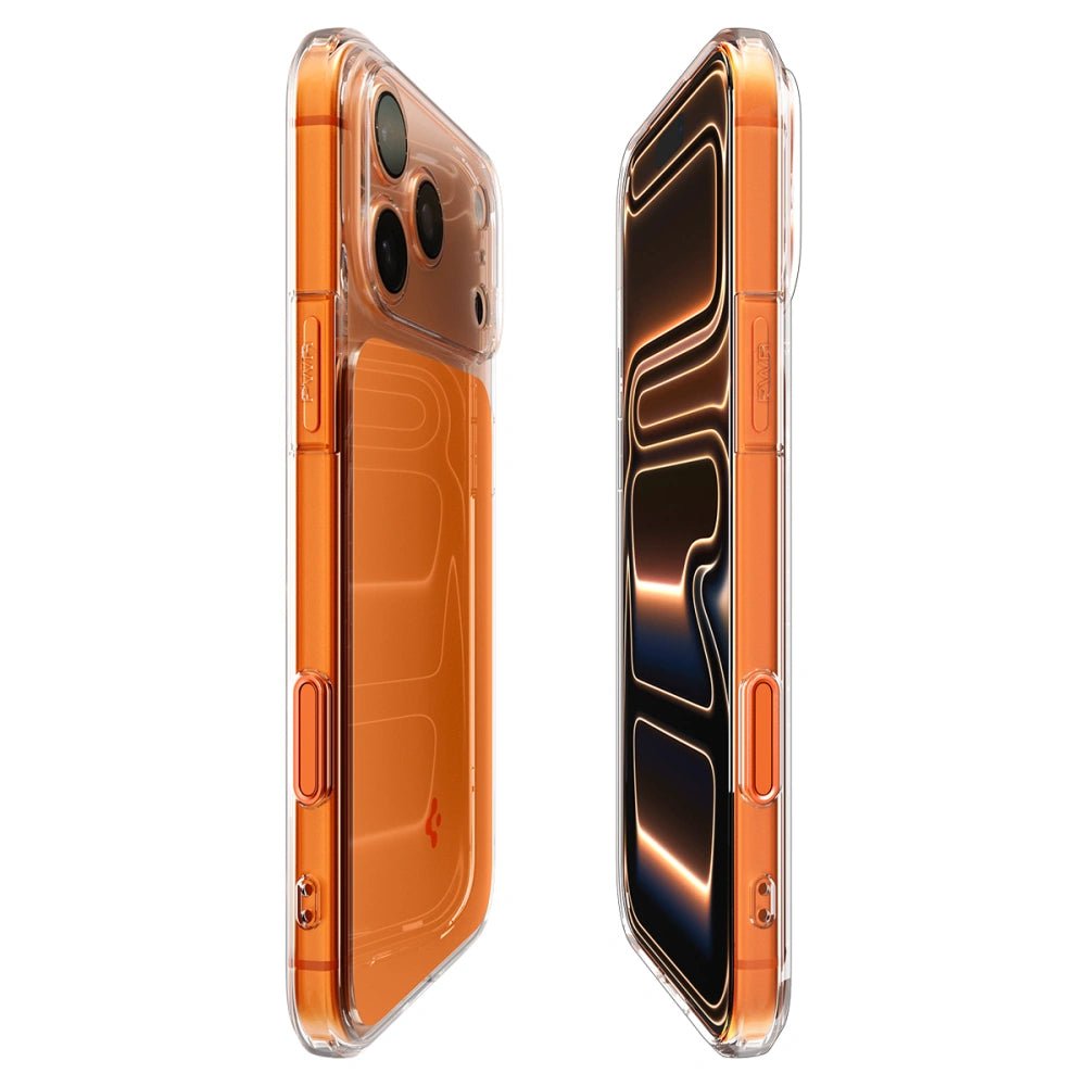 Spigen iPhone 17 Pro Max - Ultra Hybrid T Mag - Σκληρή Θήκη με Πλαίσιο Σιλικόνης Και MagSafe - Glossy Orange