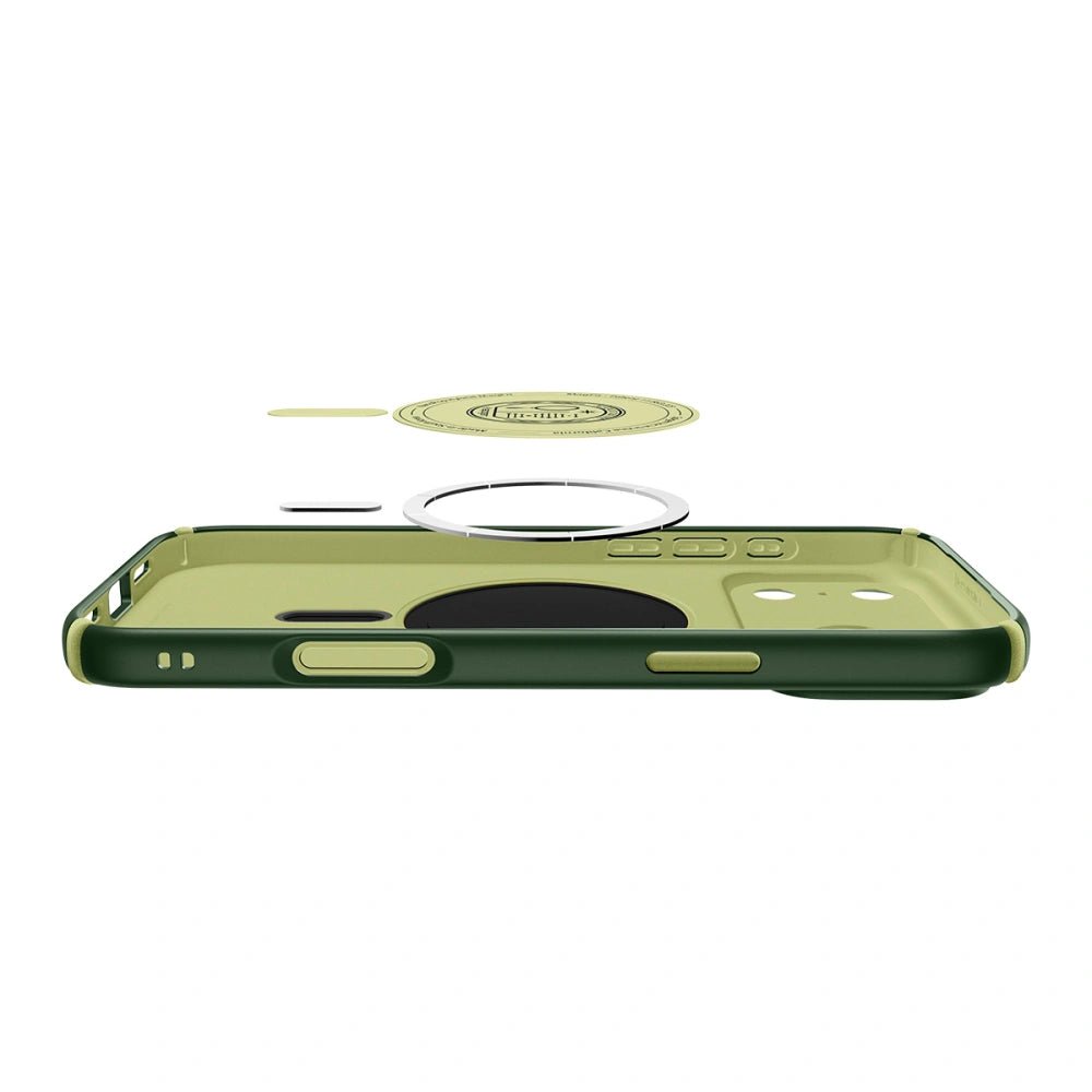 Spigen iPhone 17 Pro - Nano Pop Hybrid Mag - Σκληρή Θήκη με Πλαίσιο Σιλικόνης - Avo Green