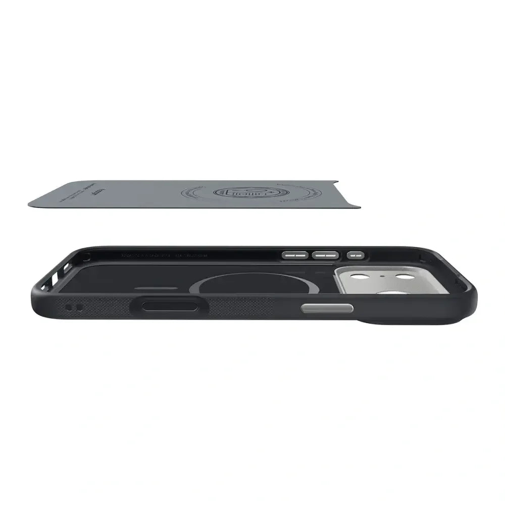 Spigen iPhone 17 Pro - Nano Pop Mag - Θήκη Σιλικόνης με MagSafe - Black Sesame