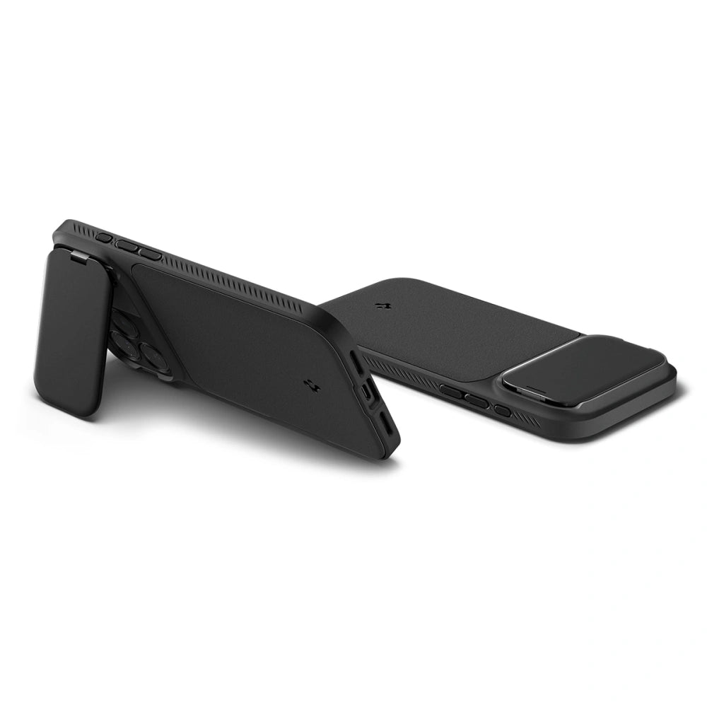 Spigen iPhone 17 Pro - Optik Armor Mag - Θήκη Σιλικόνης με Κάλυμμα για την Κάμερα και MagSafe - Black
