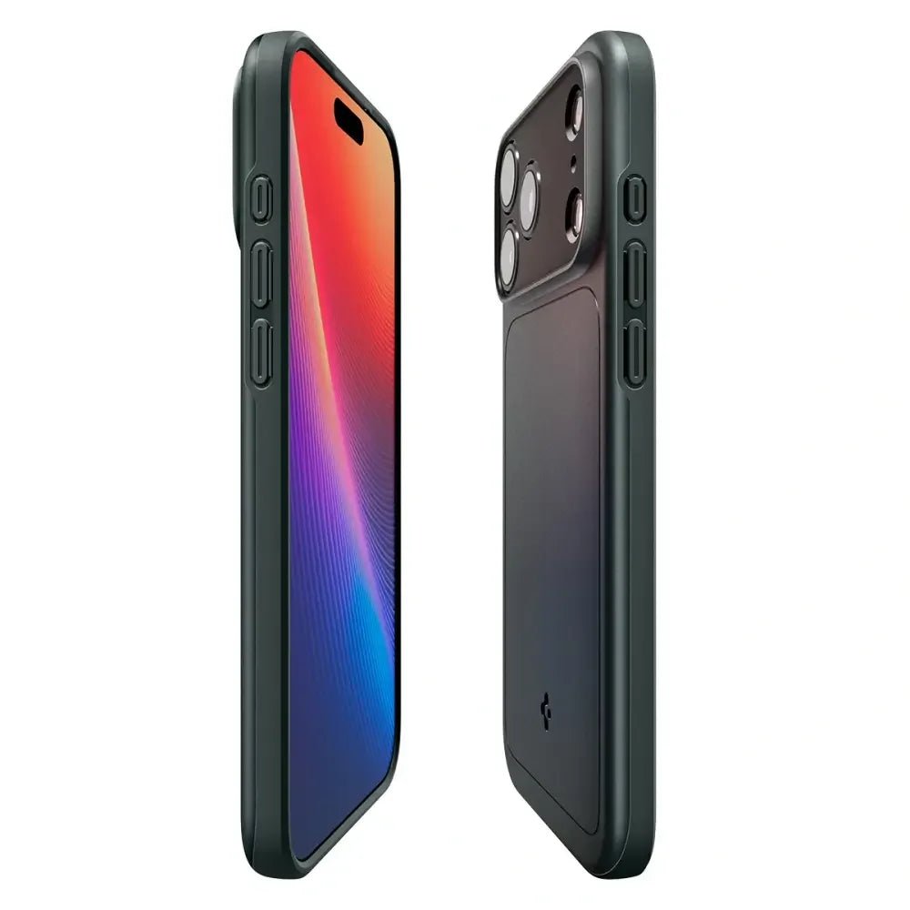 Spigen iPhone 17 Pro - Thin Fit Mag - Σκληρή Θήκη με MagSafe - Abyss Green