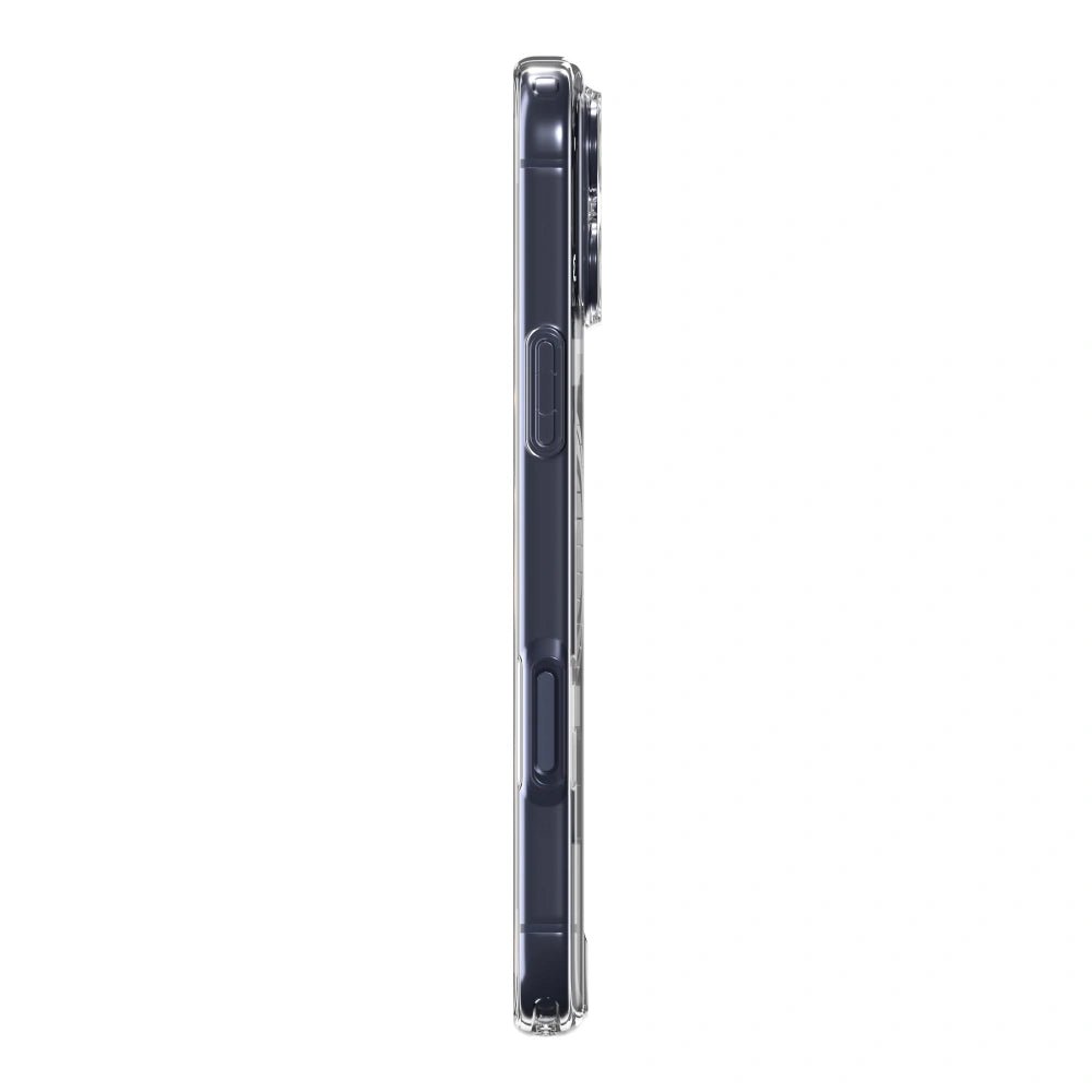 Spigen iPhone 17 Pro - Ultra Hybrid Mag - Σκληρή Θήκη με Πλαίσιο Σιλικόνης Και MagSafe - Clear / Deep Blue