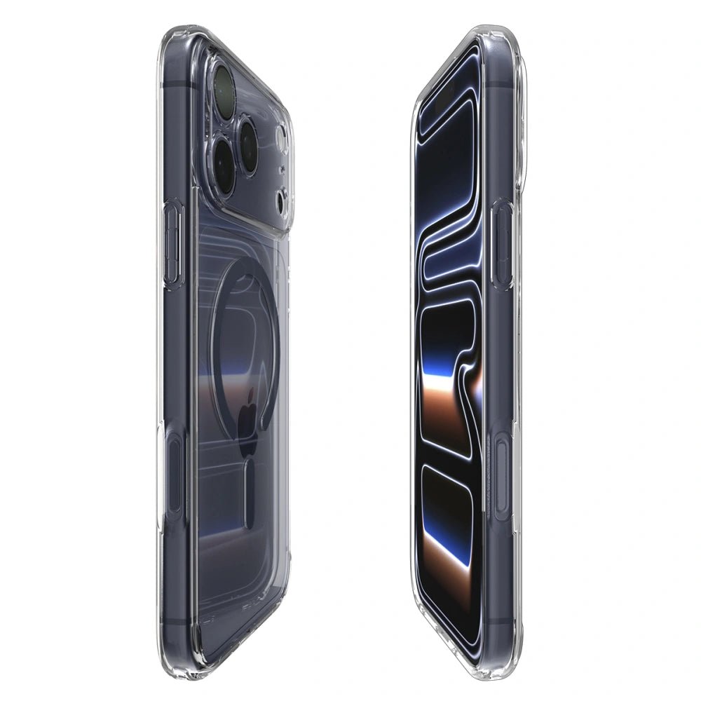 Spigen iPhone 17 Pro - Ultra Hybrid Mag - Σκληρή Θήκη με Πλαίσιο Σιλικόνης Και MagSafe - Clear / Deep Blue