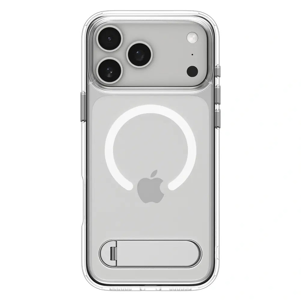 Spigen iPhone 17 Pro - Ultra Hybrid S MagSafe - Σκληρή Θήκη με Πλαίσιο Σιλικόνης και Stand - Clear / White