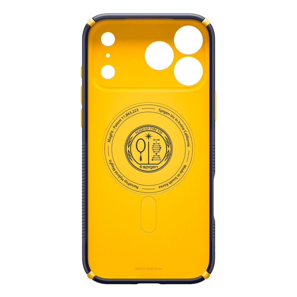 Spigen iPhone 18 Pro / iPhone 17 Pro - Σκληρή Θήκη με Πλαίσιο Σιλικόνης και MagSafe - Nano Pop Hybrid Mag - Blueberry Nany