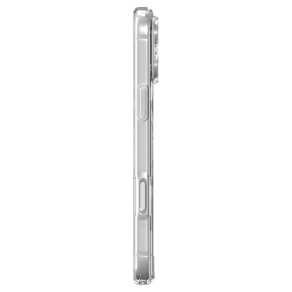 Spigen iPhone 18 Pro / iPhone 17 Pro - Σκληρή Θήκη με Πλαίσιο Σιλικόνης και MagSafe - Ultra Hybrid Mag - Clear / Deep Blue