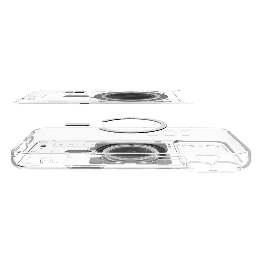 Spigen iPhone 18 Pro / iPhone 17 Pro - Σκληρή Θήκη με Πλαίσιο Σιλικόνης Και MagSafe - Ultra Hybrid Mag - Neo One