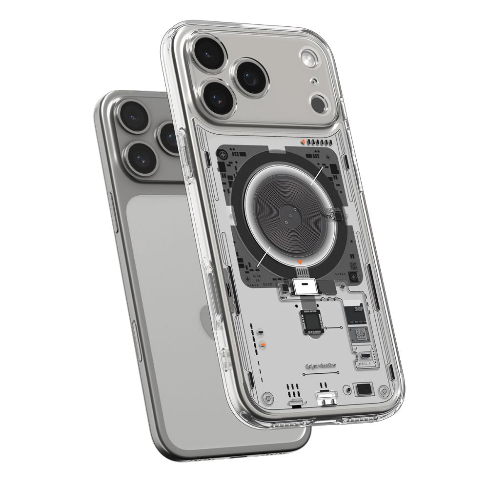 Spigen iPhone 18 Pro / iPhone 17 Pro - Σκληρή Θήκη με Πλαίσιο Σιλικόνης Και MagSafe - Ultra Hybrid Mag - Neo One