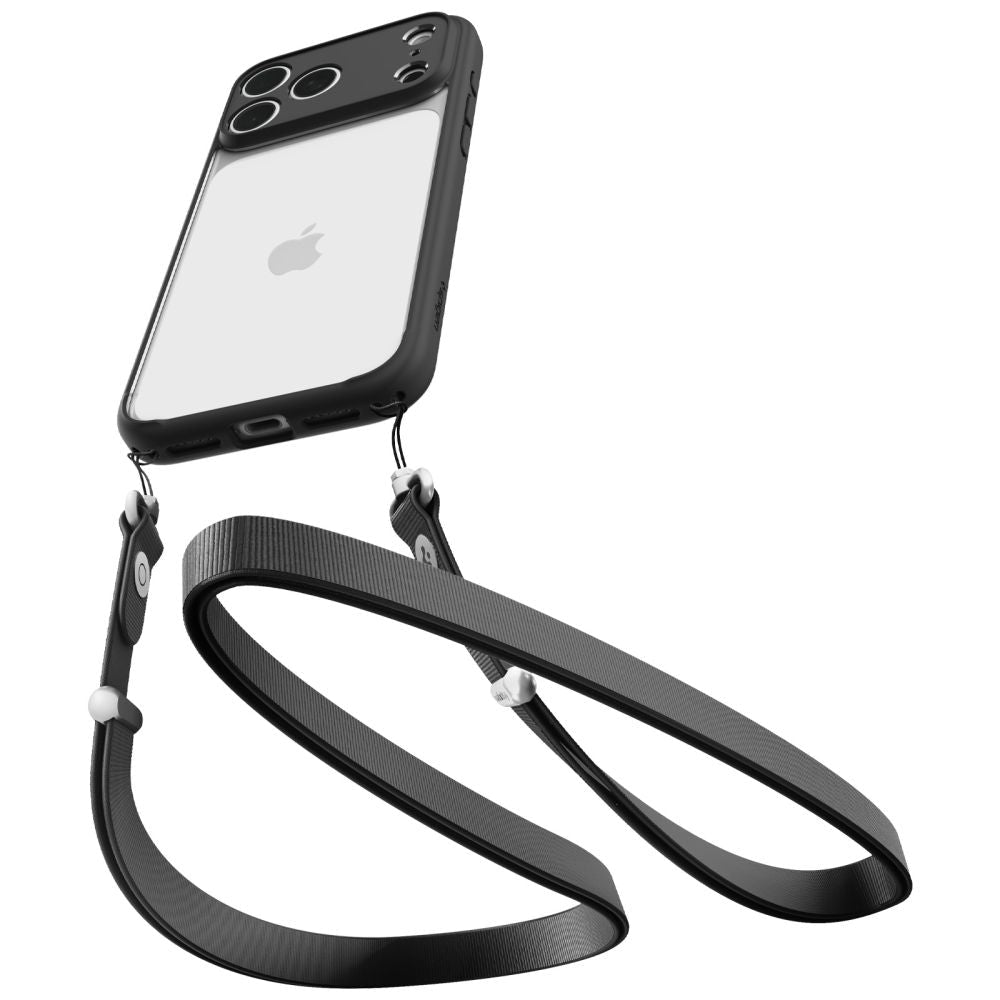 Spigen iPhone 18 Pro / iPhone 17 Pro - Σκληρή Θήκη με Πλαίσιο Σιλικόνης - Ultra Hybrid - Matte Black