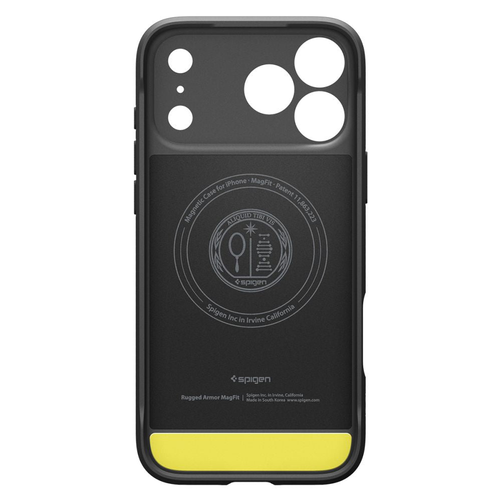 Spigen iPhone 18 Pro / iPhone 17 Pro - Θήκη TPU με MagSafe - Rugged Armor Mag - Matte Black