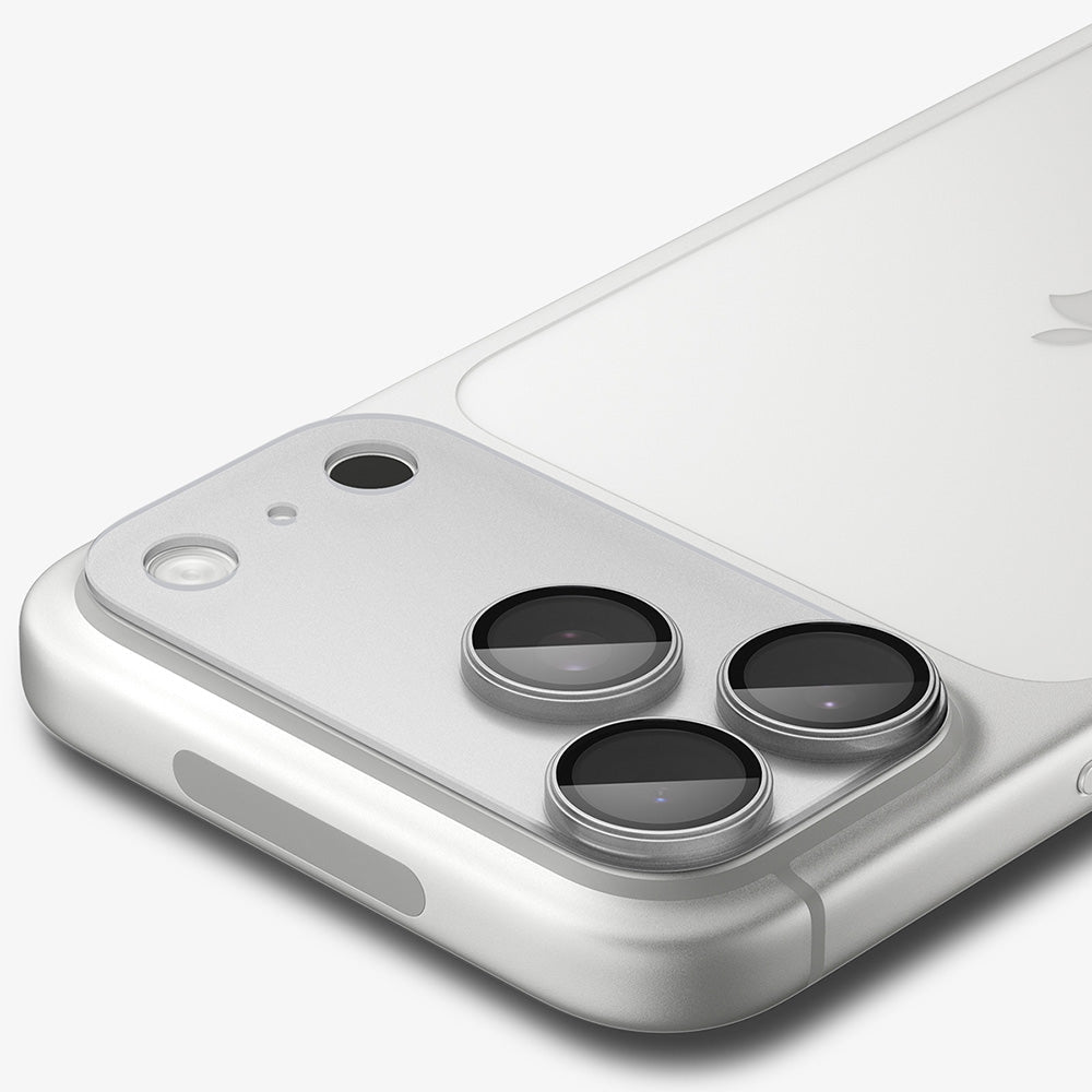 Spigen iPhone 18 Pro Max - Αντιχαρακτικό Γυαλί για την Κάμερα - Optik Pro XL Glas.TR EZ Fit - Silver