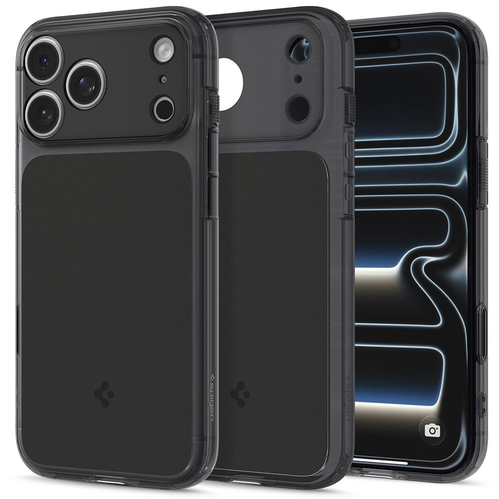 Spigen iPhone 18 Pro Max / iPhone 17 Pro Max - Σκληρή Θήκη με Πλαίσιο Σιλικόνης Και MagSafe - Ultra Hybrid T Mag - Matte Black