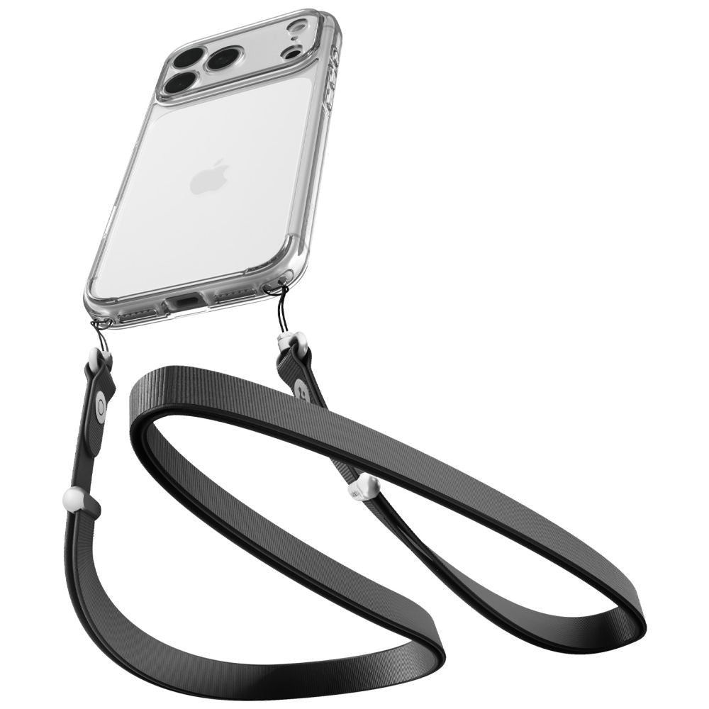 Spigen iPhone 18 Pro Max / iPhone 17 Pro Max - Σκληρή Θήκη με Πλαίσιο Σιλικόνης - Ultra Hybrid - Crystal Clear