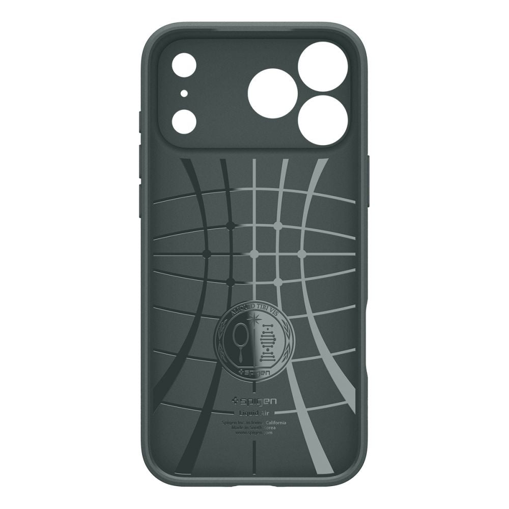 Spigen iPhone 18 Pro Max / iPhone 17 Pro Max - Θήκη Σιλικόνης - Liquid Air - Abyss Green
