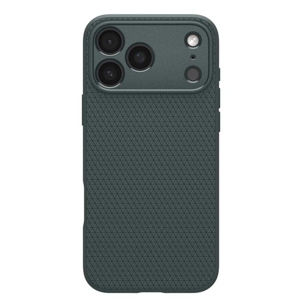 Spigen iPhone 18 Pro Max / iPhone 17 Pro Max - Θήκη Σιλικόνης - Liquid Air - Abyss Green
