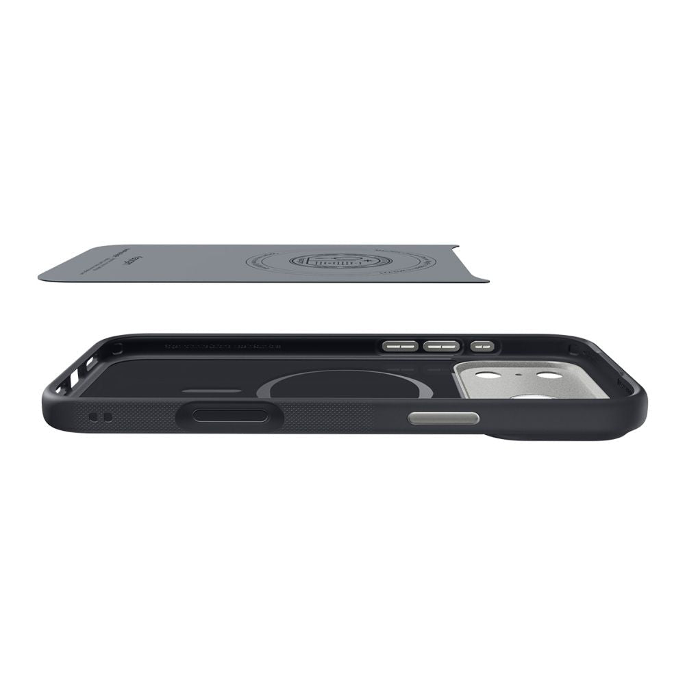 Spigen iPhone 18 Pro Max / iPhone 17 Pro Max - Θήκη Σιλικόνης με MagSafe - Nano Pop Mag - Black Sesame