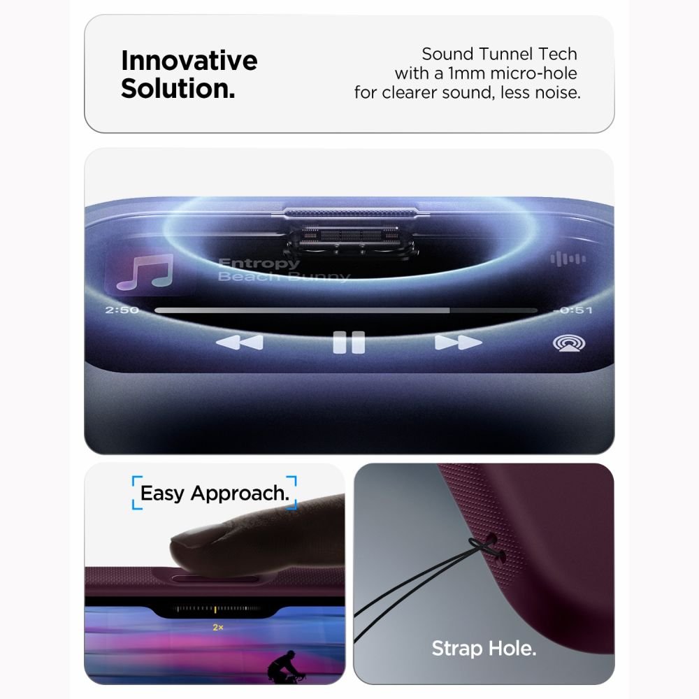 Spigen iPhone 18 Pro Max / iPhone 17 Pro Max - Θήκη Σιλικόνης με MagSafe - Nano Pop Mag - Burgundy Bean