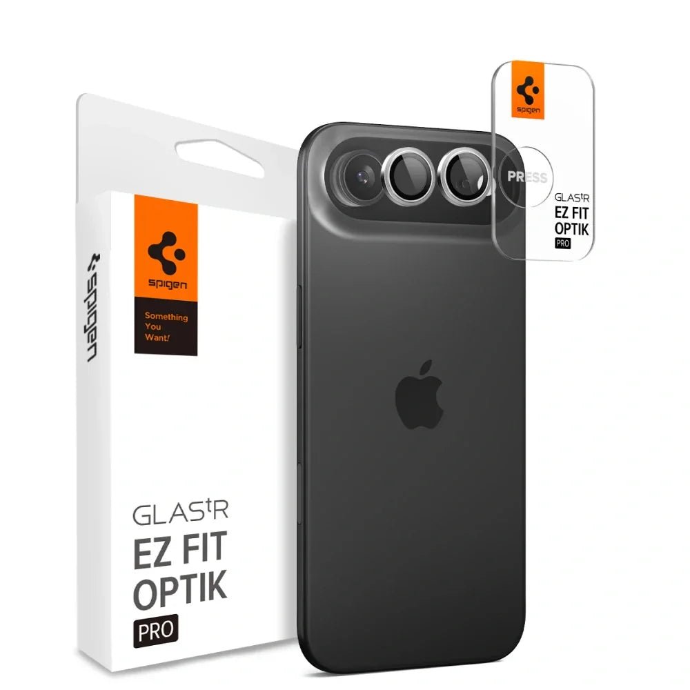 Spigen iPhone Air - Optik Pro Glas.TR EZ Fit - Αντιχαρακτικό Γυαλί για την Κάμερα - 2 Τεμάχια - Silver