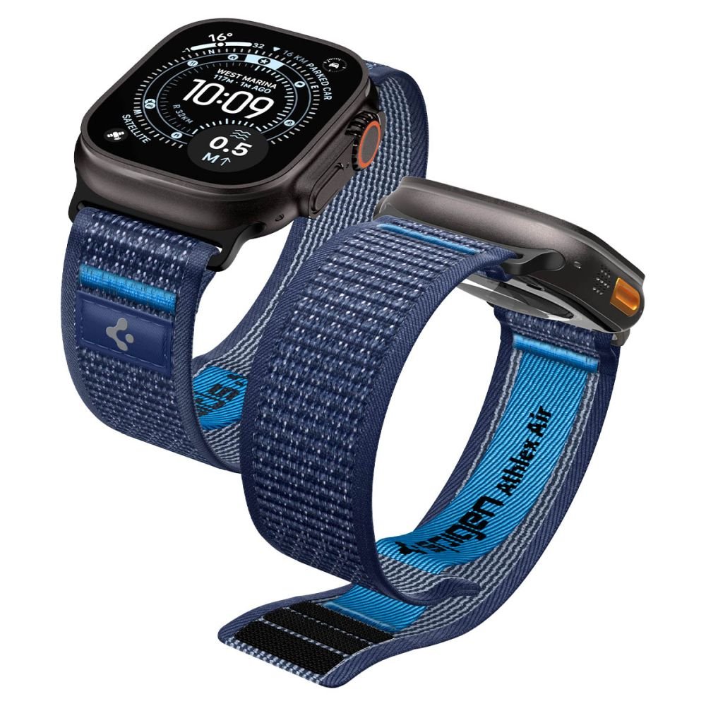 Spigen Λουράκι Apple Watch 8/9/10/11 - SE (1/2/3) - Ultra (1/2/3) – 44/45/46/49mm - Athlex Air 2 - Active Navy Blue