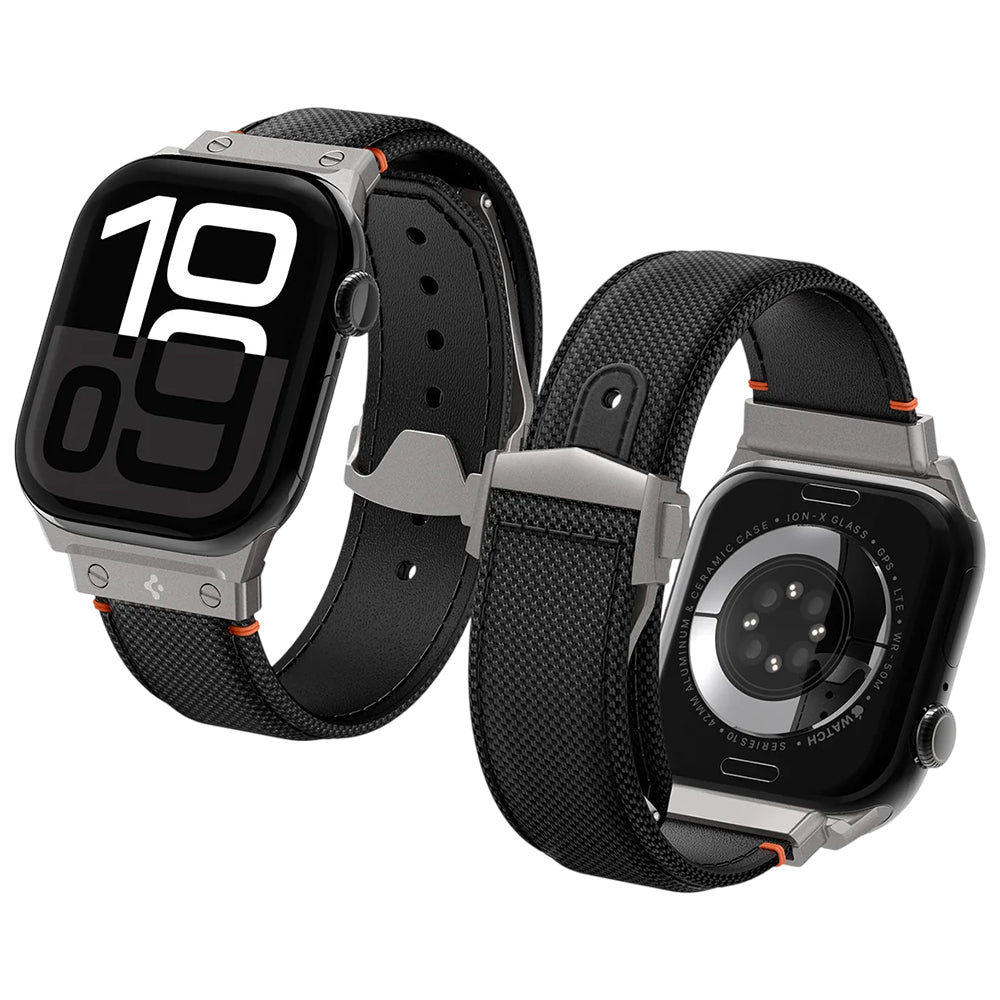 Spigen Λουράκι Apple Watch 8/9/10/11/12 - SE (1/2/3) - Ultra (1/2/3/4) - 44/45/46/49mm Classic Fit - Black