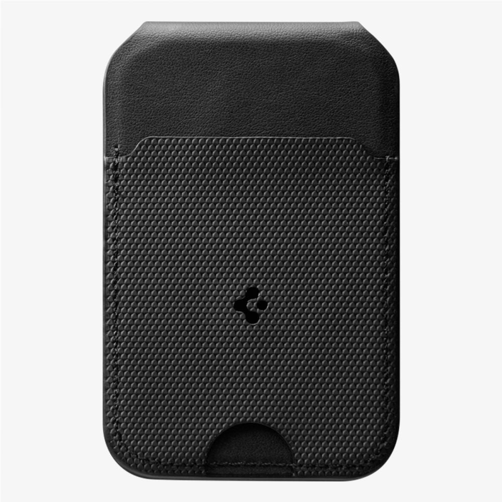 Spigen Μαγνητική Θήκη για 3 Κάρτες και Stand Κινητού από Συνθετικό Δέρμα - S314 - 2 - Black