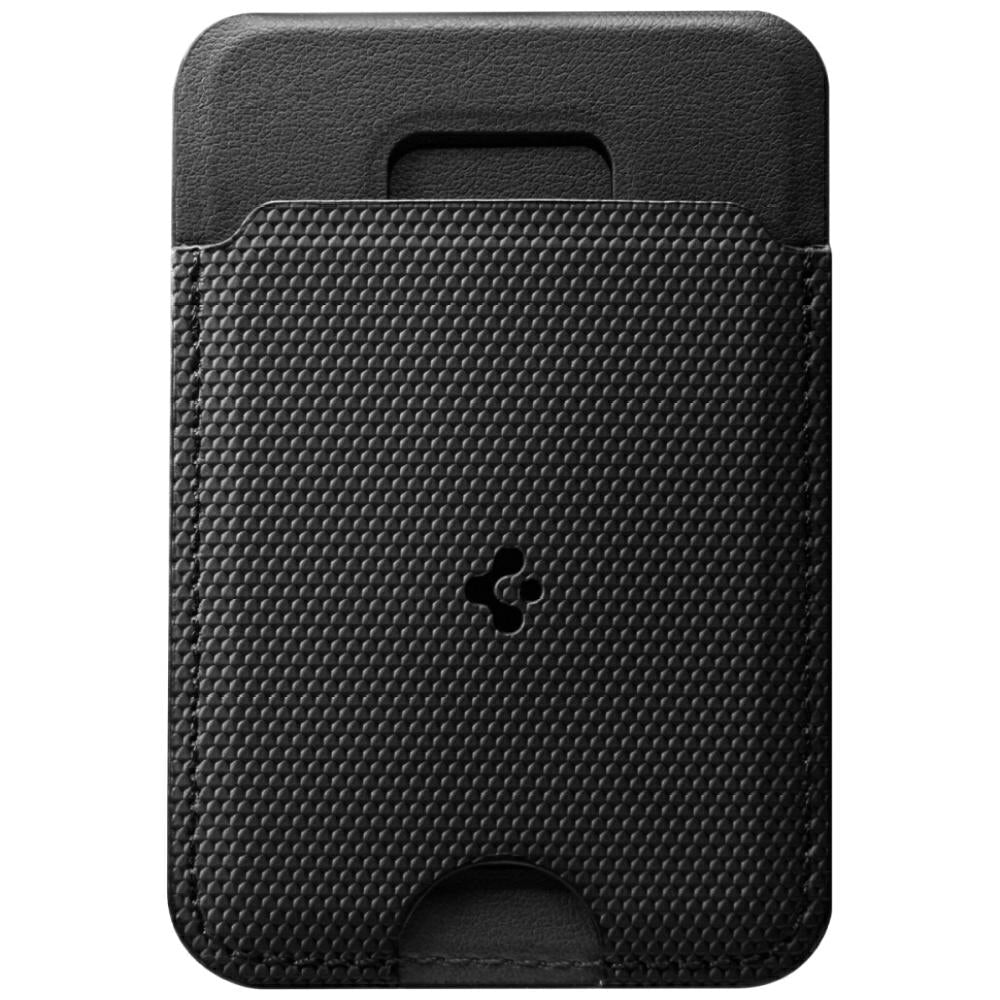 Spigen Μαγνητική Θήκη για Κάρτα και Stand Κινητού από Συνθετικό Δέρμα - S314 - 3 - Black