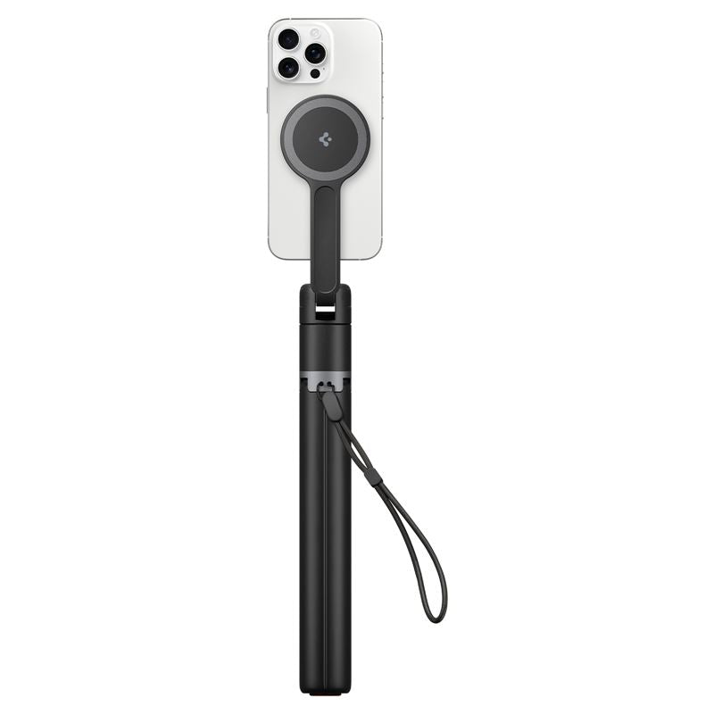 Spigen Ασύρματο MagSafe Selfie Stick με Τρίποδο και Bluetooth Τηλεχειριστήριο - S581W - Black