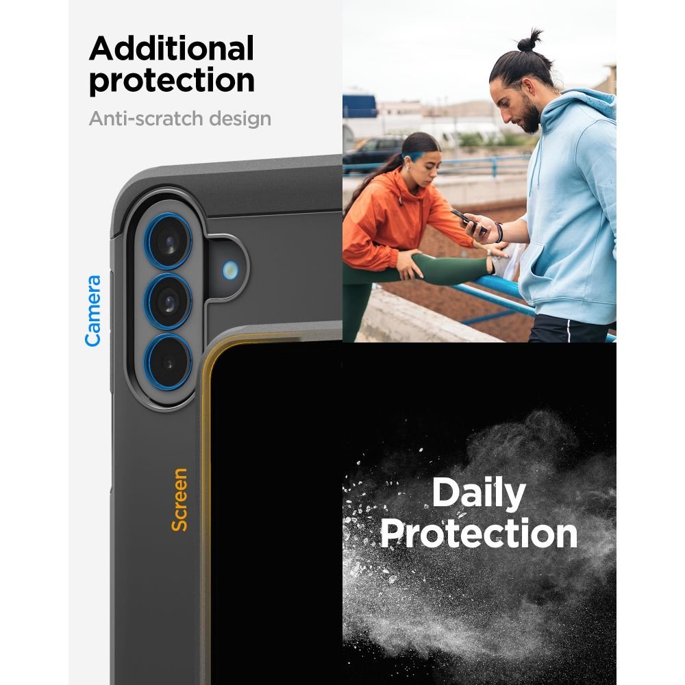 Spigen Samsung Galaxy A37 5G - Σκληρή Θήκη - Tough Armor - Black