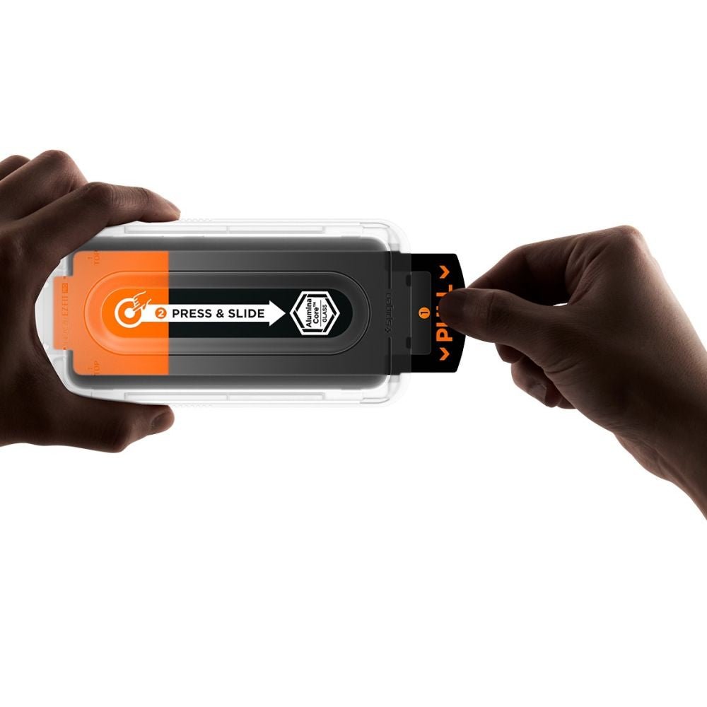 Spigen Samsung Galaxy S25 FE - Case Friendly Αντιχαρακτικό Γυαλί Οθόνης - Glas.tR EZ Fit Pro - 2 Τεμάχια - Διάφανα