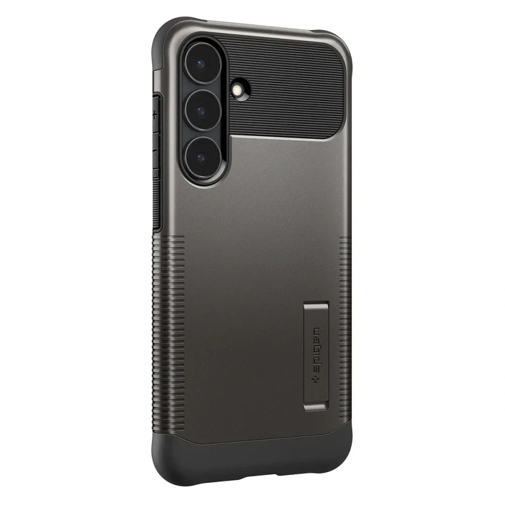Spigen Samsung Galaxy S25 FE - Slim Armor Mag - Σκληρή Θήκη με Stand και MagSafe - Gunmetal