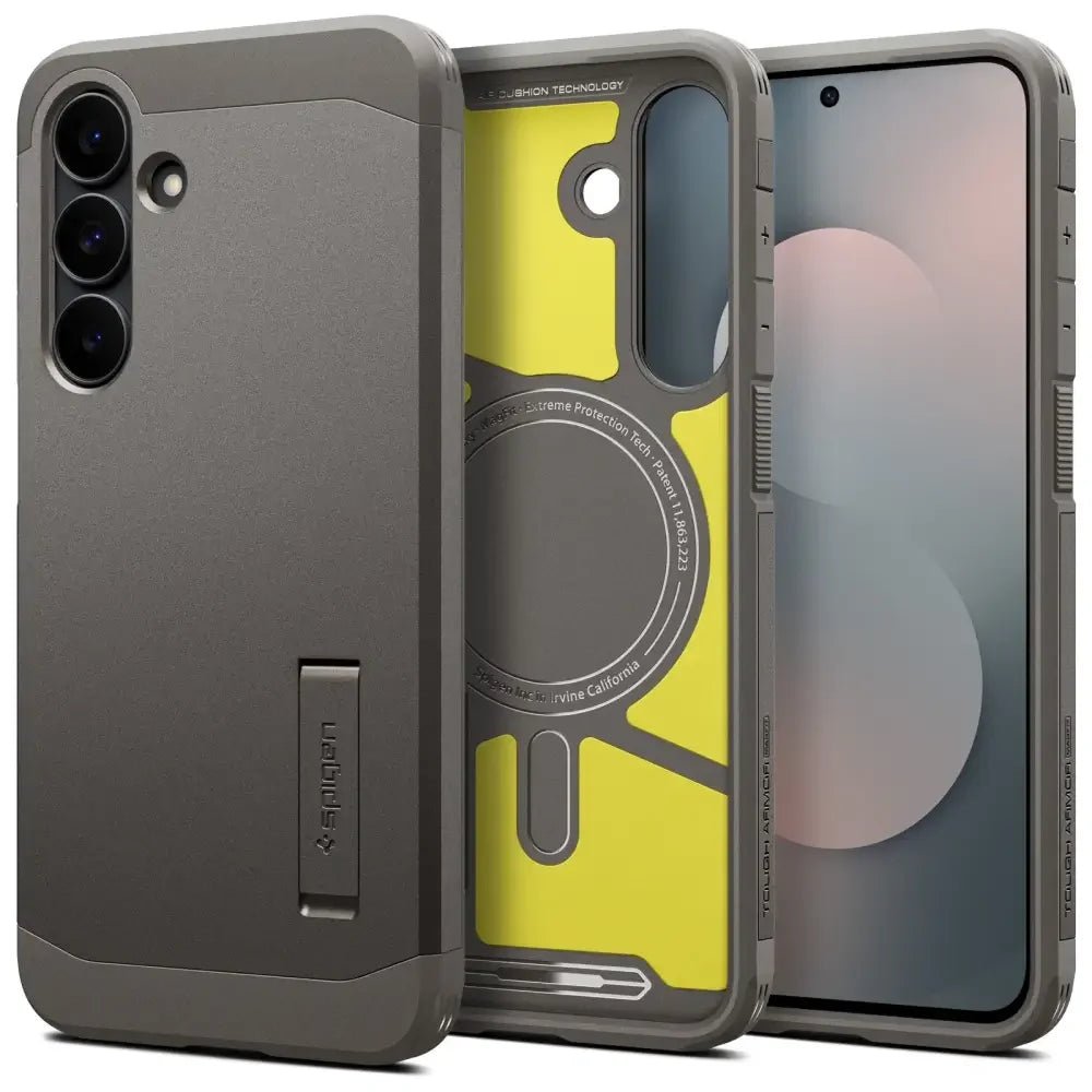 Spigen Samsung Galaxy S25 FE - Tough Armor Mag - Σκληρή Θήκη με MagSafe - Gunmetal