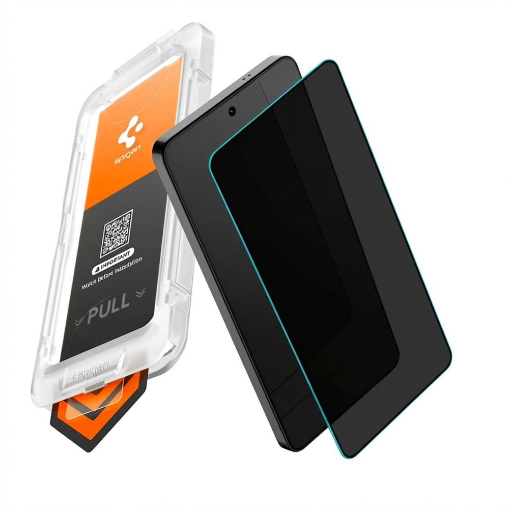 Spigen Samsung Galaxy S26 - Αντιχαρακτικό Γυαλί Οθόνης 10H - Glas.tR EZ Fit Pro AC - Privacy