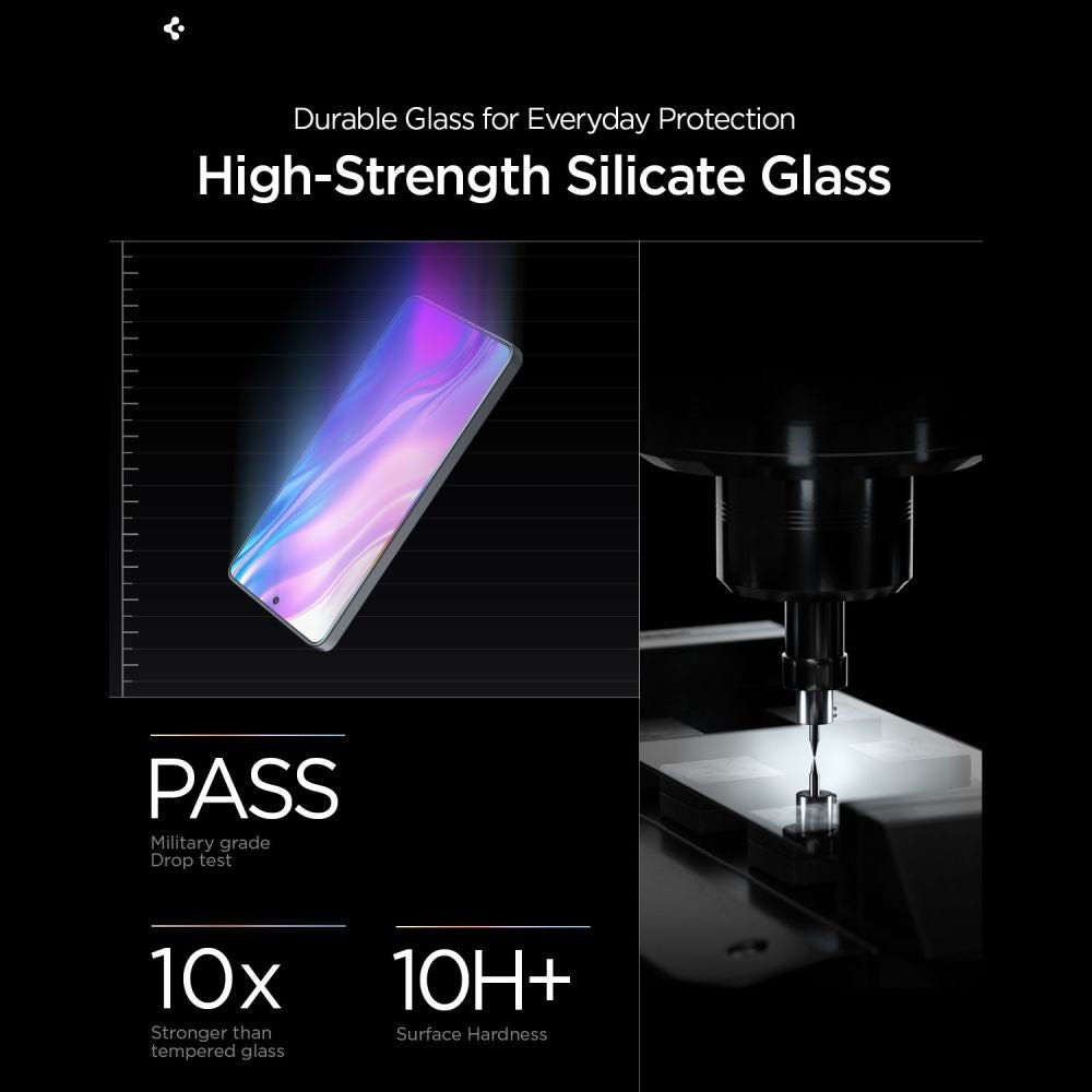 Spigen Samsung Galaxy S26 - Αντιχαρακτικό Γυαλί Οθόνης 10H με Aντιανακλαστική Eπίστρωση - Glas.tR EZ Fit Pro AC Anti Reflection - 2 Τεμάχια - Clear