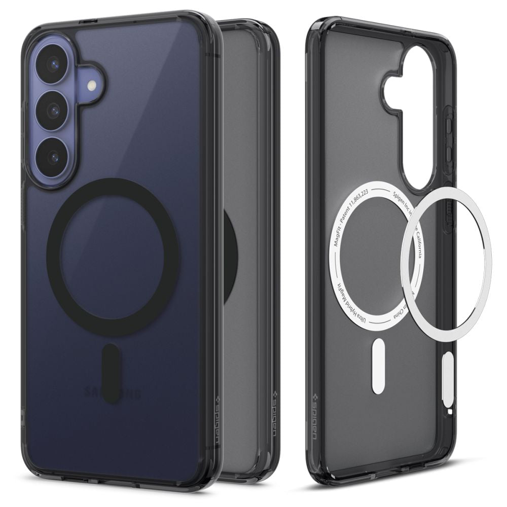 Spigen Samsung Galaxy S26 FE - Σκληρή Θήκη με Πλαίσιο Σιλικόνης Και MagSafe - Ultra Hybrid Mag - Frost Black