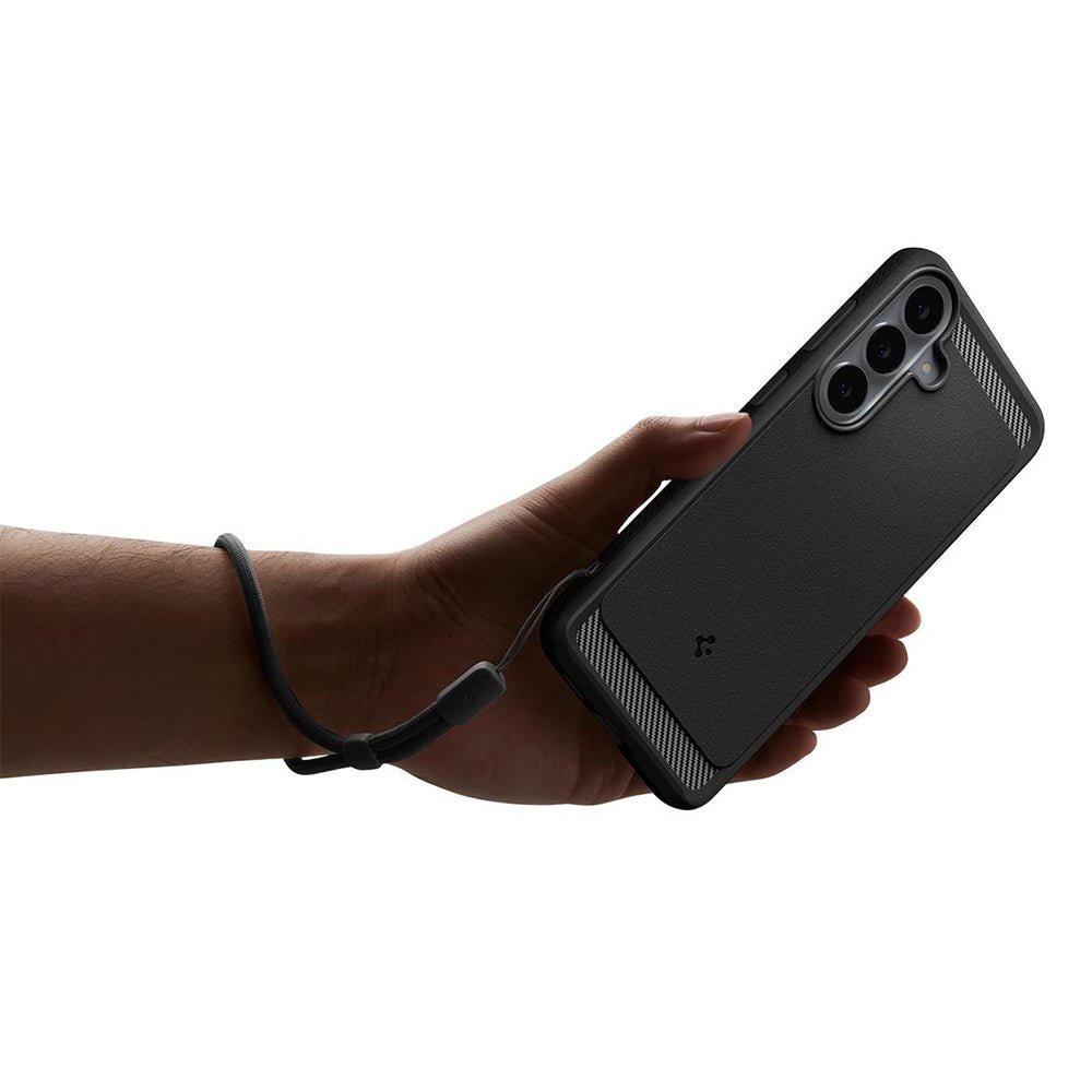Spigen Samsung Galaxy S26 FE - Θήκη Σιλικόνης TPU - Rugged Armor - Black