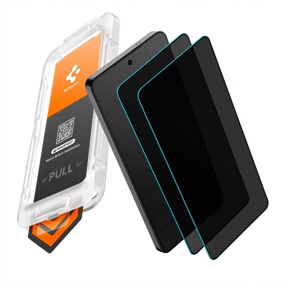 Spigen Samsung Galaxy S26 Plus - Αντιχαρακτικό Γυαλί Οθόνης 10H - Glas.tR EZ Fit Pro AC - 2 Τεμάχια - Privacy