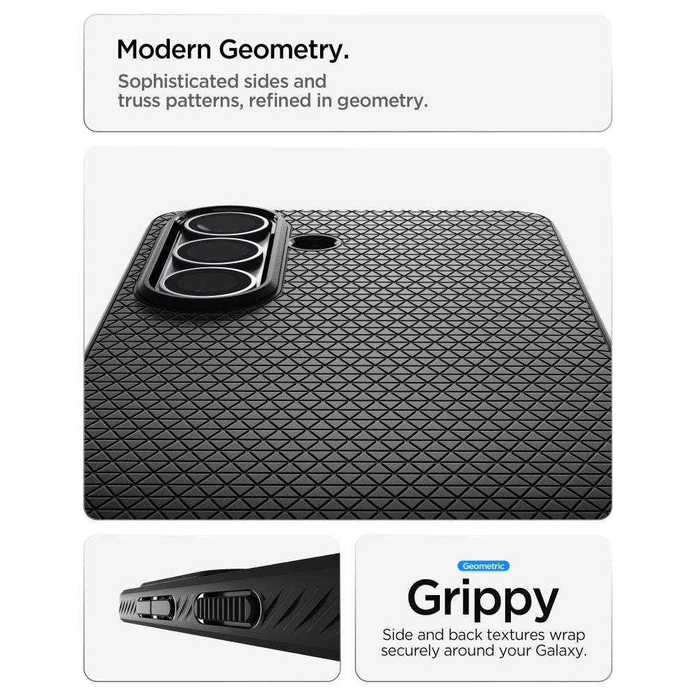Spigen Samsung Galaxy S26 Plus - Θήκη Σιλικόνης με Magsafe - Liquid Air Mag - Matte Black