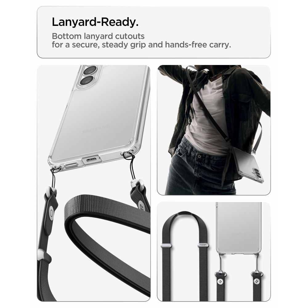 Spigen Samsung Galaxy S26 Σκληρή Θήκη με Πλαίσιο Σιλικόνης - Ultra Hybrid - Crystal Clear