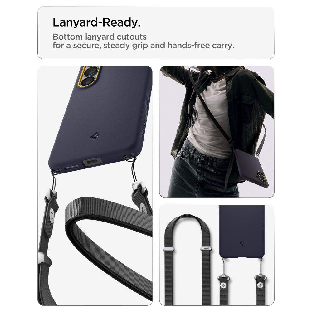Spigen Samsung Galaxy S26 - Θήκη Σιλικόνης με MagSafe - Nano Pop Mag - Blueberry Navy