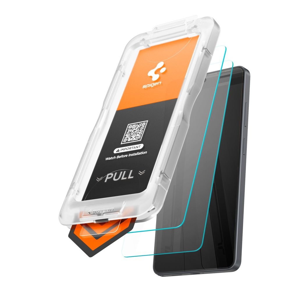 Spigen Samsung Galaxy S26 Ultra - Αντιχαρακτικό Γυαλί Οθόνης 10H - Glas.tR EZ Fit Pro AC - 2 Τεμάχια - Clear