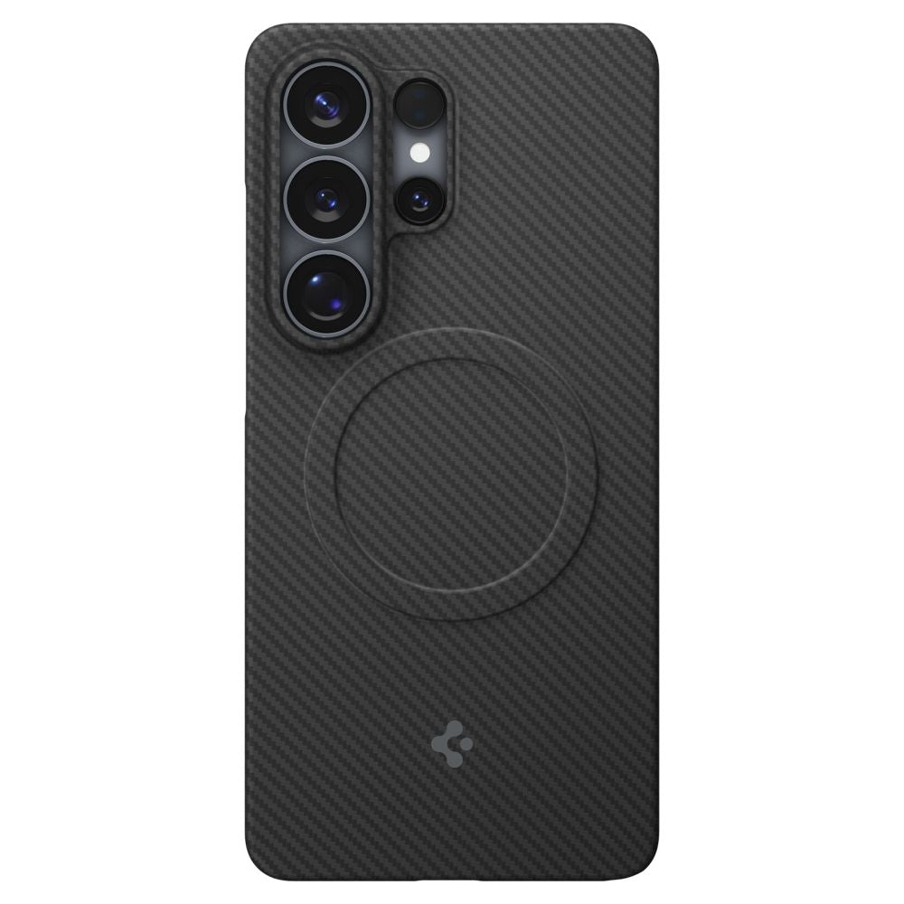 Spigen Samsung Galaxy S26 Ultra - Σκληρή Θήκη Aramid Fiber με MagSafe - AirSkin Aramid Mag - Black