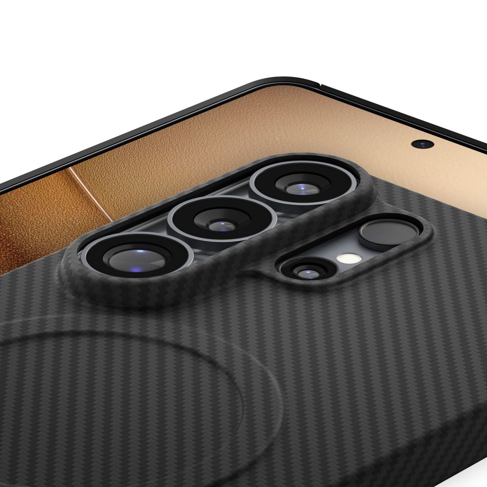 Spigen Samsung Galaxy S26 Ultra - Σκληρή Θήκη Aramid Fiber με MagSafe - AirSkin Aramid Mag - Black