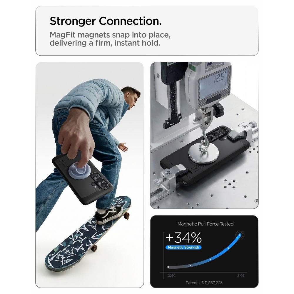 Spigen Samsung Galaxy S26 Ultra - Σκληρή Θήκη με MagSafe - Tough Armor Mag - Black