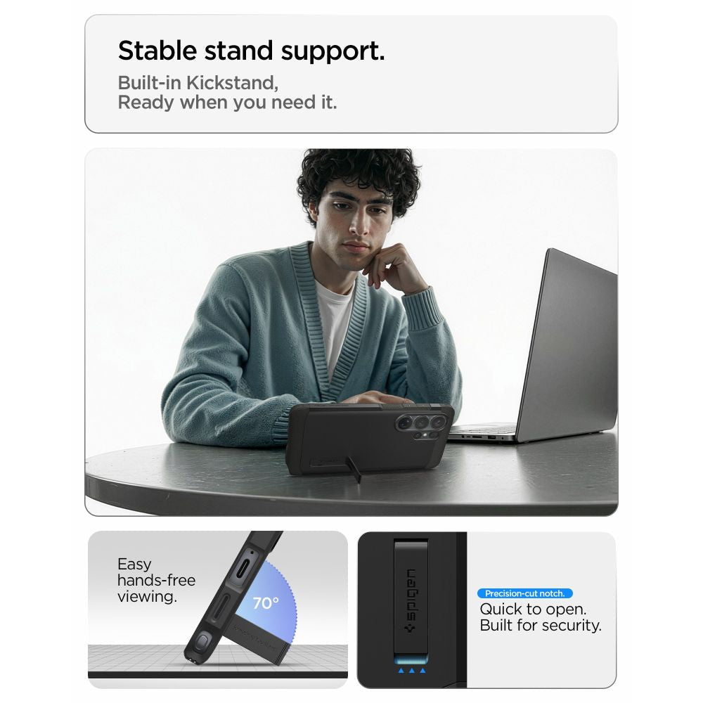 Spigen Samsung Galaxy S26 Ultra - Σκληρή Θήκη με MagSafe - Tough Armor Mag - Black