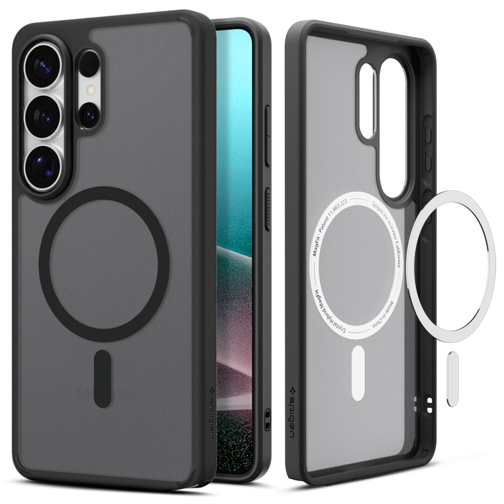 Spigen Samsung Galaxy S26 Ultra - Σκληρή Θήκη με Πλαίσιο Σιλικόνης Και MagSafe - Ultra Hybrid Mag - Frost Black