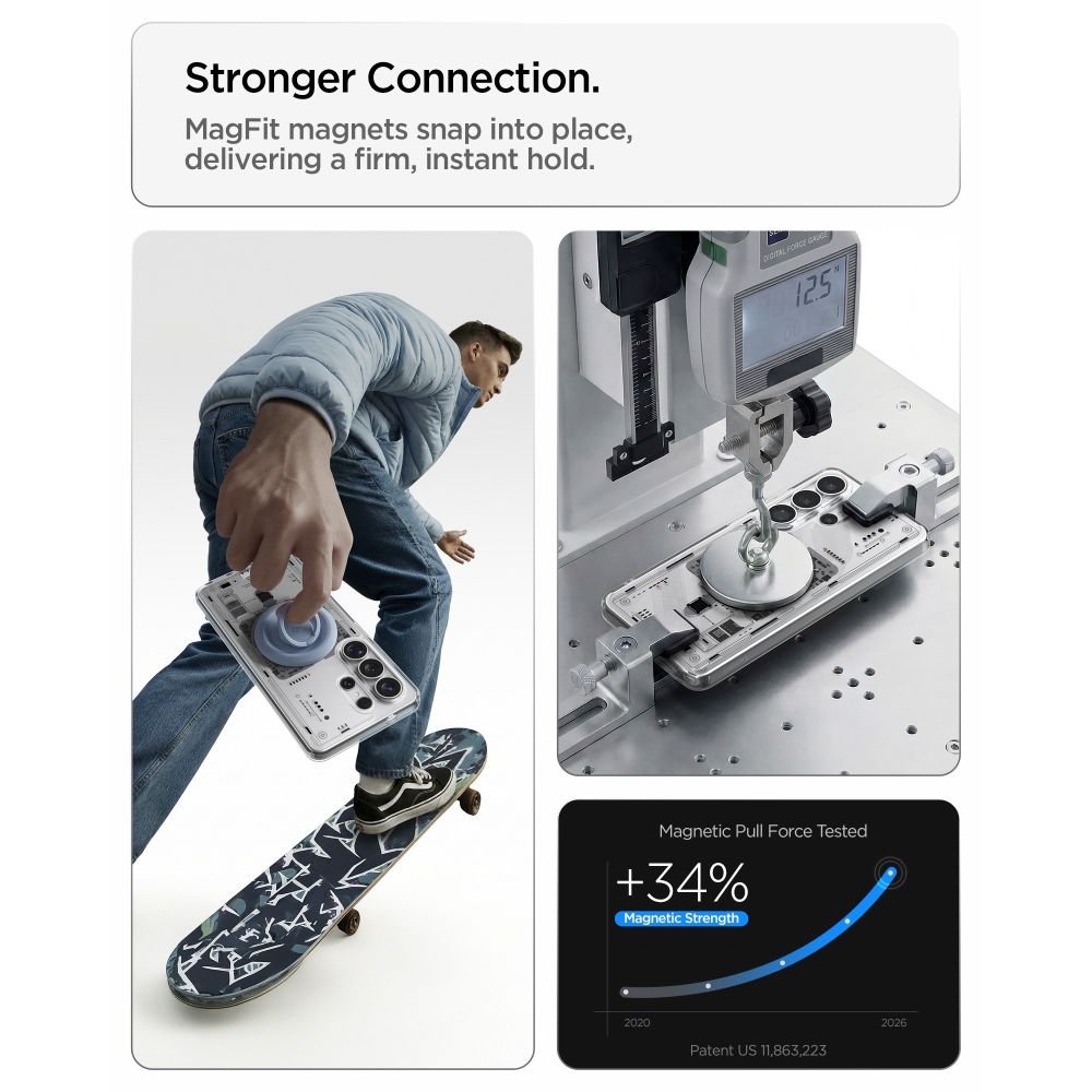 Spigen Samsung Galaxy S26 Ultra - Σκληρή Θήκη με Πλαίσιο Σιλικόνης και MagSafe - Ultra Hybrid Mag - Neo One